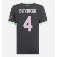 AC Milan Ismael Bennacer #4 3rd trikot Frauen 2024-25 Kurzarm